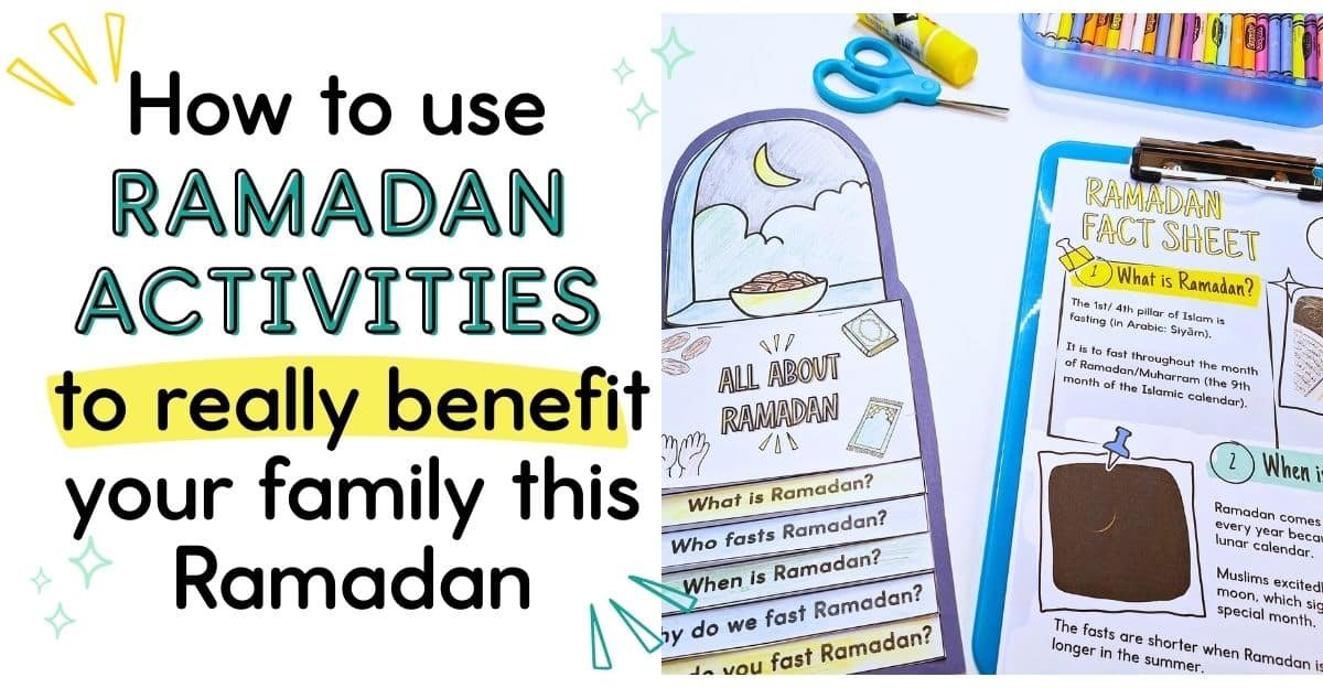 All about Ramadan flipbook activity and information page