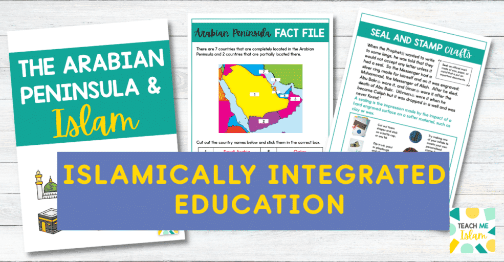 Examples of Islamically Integrated worksheets
