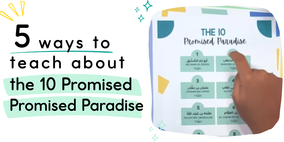 5 ways to teach about 10 promised paradise