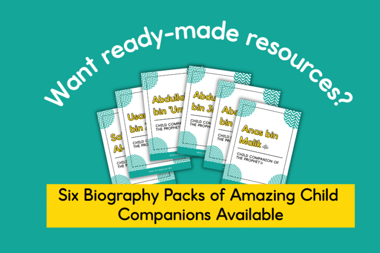 Child Companion Biography Resource Packs