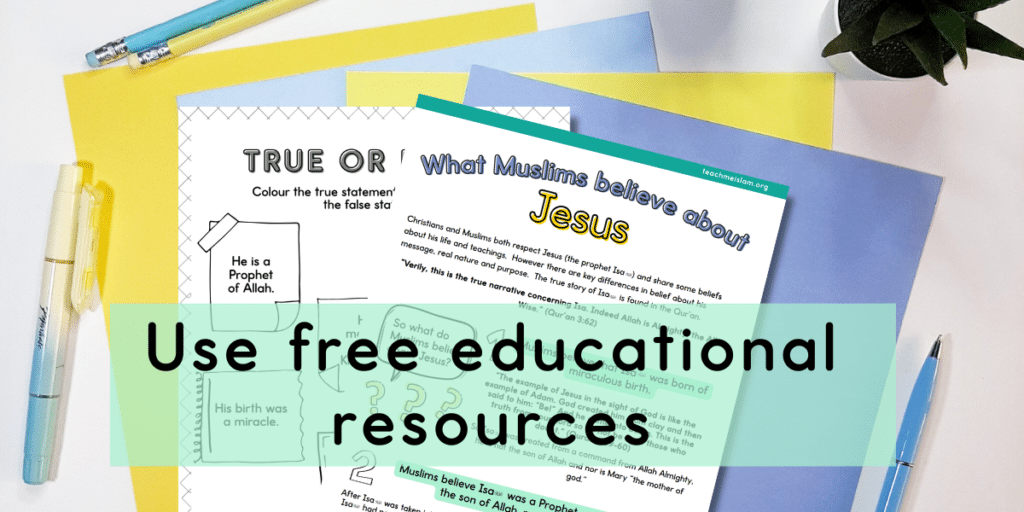Free worksheets to help with Muslim homeschooling on a budget