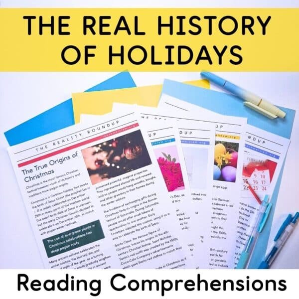 The real history of holidays reading passages for Muslim kids
