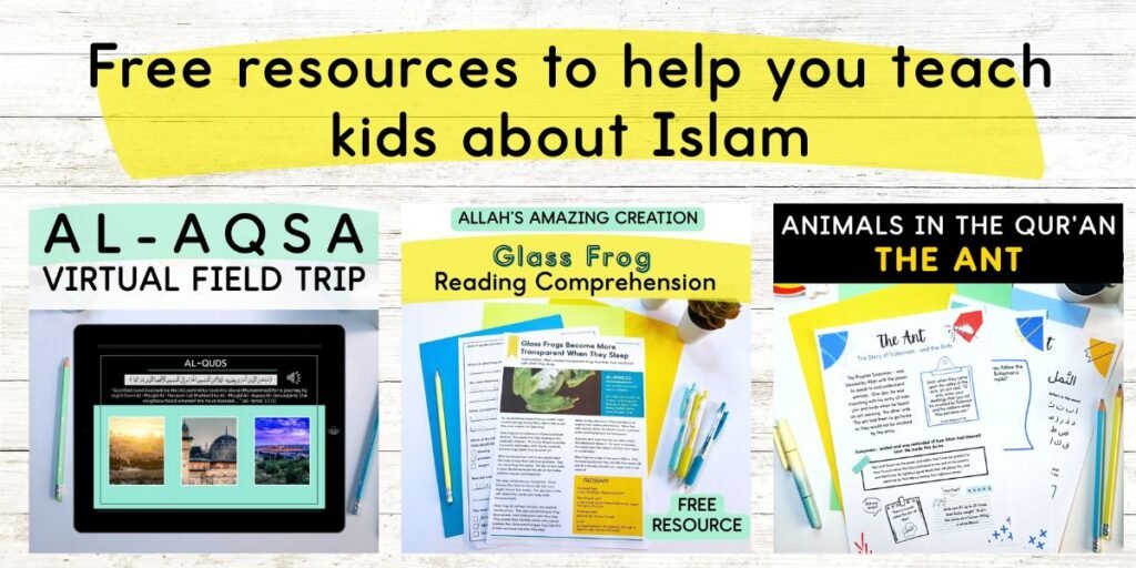 animals in the quran, islamic reading comprehension and aqsa resources