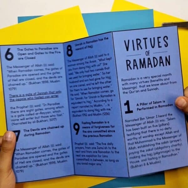 Virtues of ramadan facts leaflet