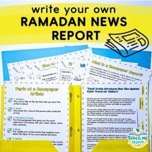 Write your own Ramadan News Report